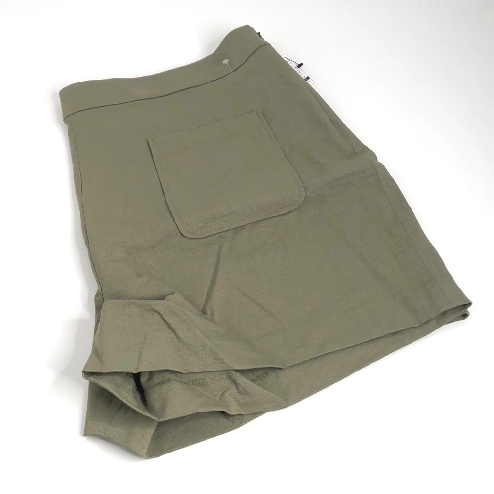 Leith Front Patch Pocket Side Zip Shorts 3X NWT